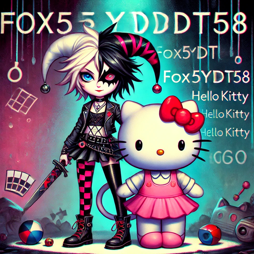 kuromi:fox5ydxdt58= hello kitty